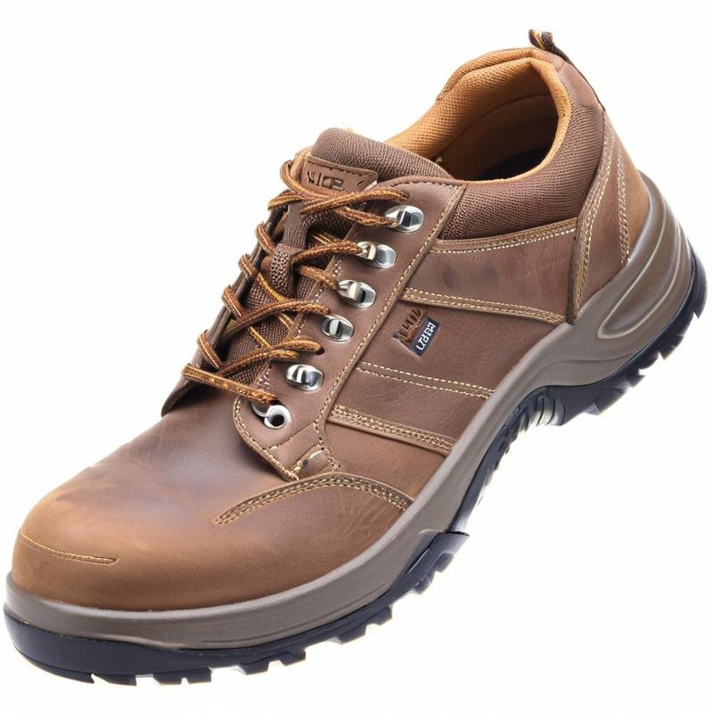 Heat-resistant steel-toe safety shoes